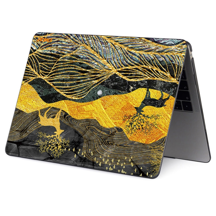 For MacBook Air 13.3 inch A1932 2018 ENKAY Hat-Prince Natural Series Laotop Protective Crystal Case(Elk) - HoMEdemic™ 