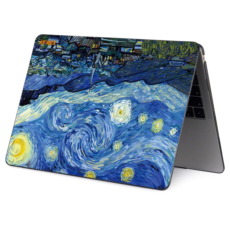 For MacBook Air 13.3 inch A1932 2018 ENKAY Hat-Prince Natural Series Laotop Protective Crystal Case(Starry Night) - HoMEdemic™ 