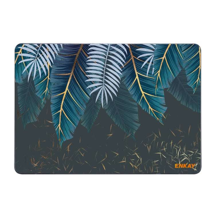 For MacBook Air 13.3 inch A1932 2018 ENKAY Hat-Prince Natural Series Laotop Protective Crystal Case(Palm Leaf) - HoMEdemic™ 