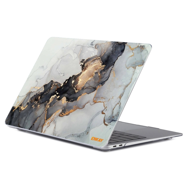For MacBook Air 13.3 inch A1932 2018 ENKAY Hat-Prince Streamer Series Laotop Protective Crystal Case(Streamer No.4) - HoMEdemic™ 