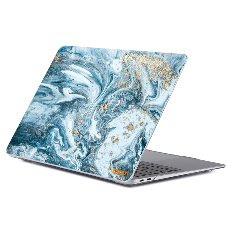 For MacBook Air 13.3 inch A1932 2018 ENKAY Hat-Prince Streamer Series Laotop Protective Crystal Case(Streamer No.5) - HoMEdemic™ 