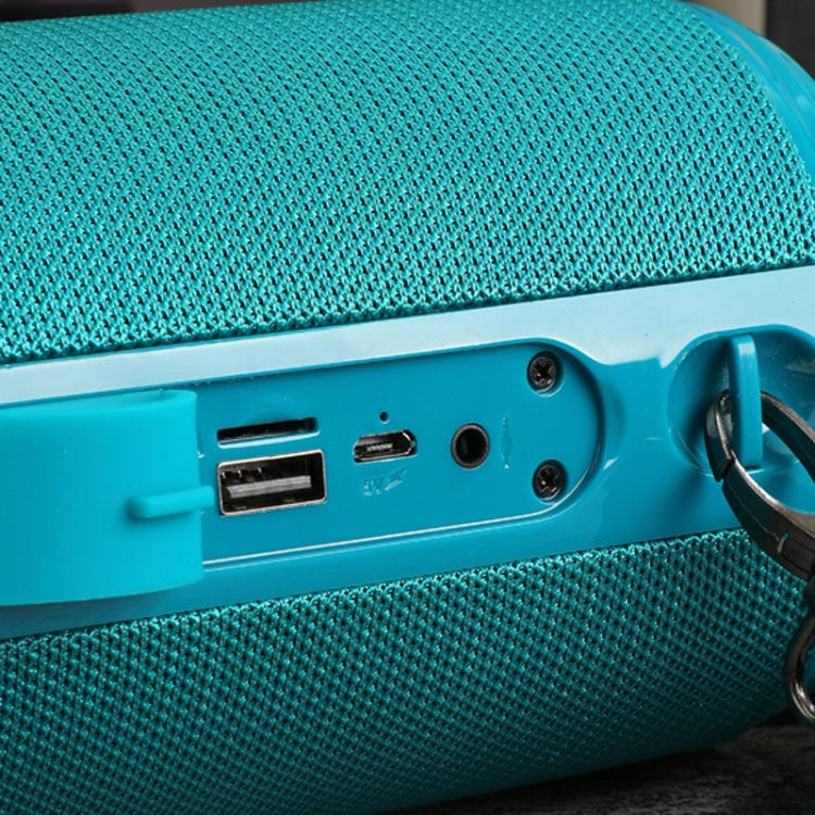 T&G TG537 RGB Light Portable Waterproof Bluetooth Speaker Supports FM / TF Card(Green) - HoMEdemic™ 