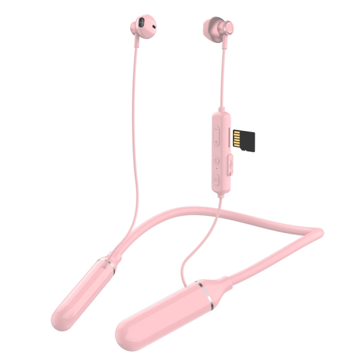 K1688 Neck-mounted Noise Cancelling IPX5 Sports Bluetooth Headphone(Pink) - HoMEdemic™ 