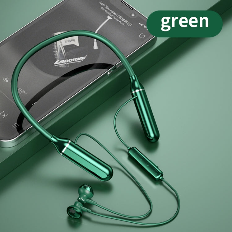 K1688 Neck-mounted Noise Cancelling IPX5 Sports Bluetooth Headphone(Green) - HoMEdemic™ 