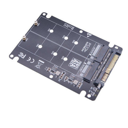 2 Ports NGFF M.2 NVME to U.2 SFF-8639 Adapter Card - HoMEdemic™ 