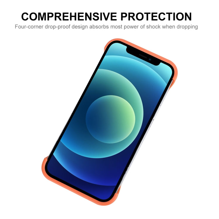 For iPhone 12 / 12 Pro ENKAY Frameless Hollow Shockproof PC Case(Blue) - HoMEdemic™ 