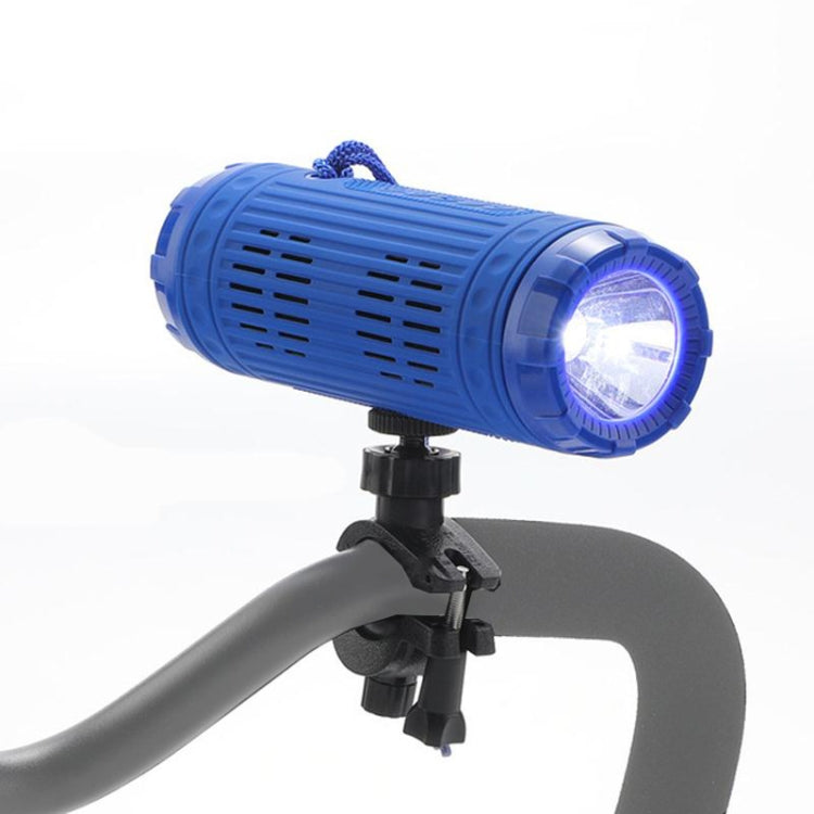 T&G TG312 LED Outdoor Portable Multifunctional Wireless Bluetooth Speaker(Blue) - HoMEdemic™ 