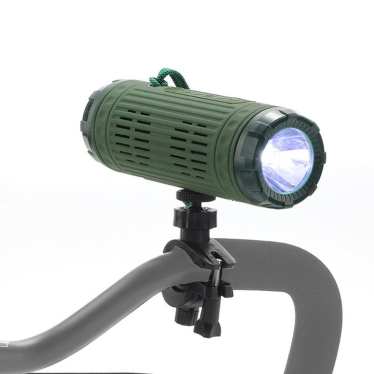 T&G TG312 LED Outdoor Portable Multifunctional Wireless Bluetooth Speaker(Green) - HoMEdemic™ 