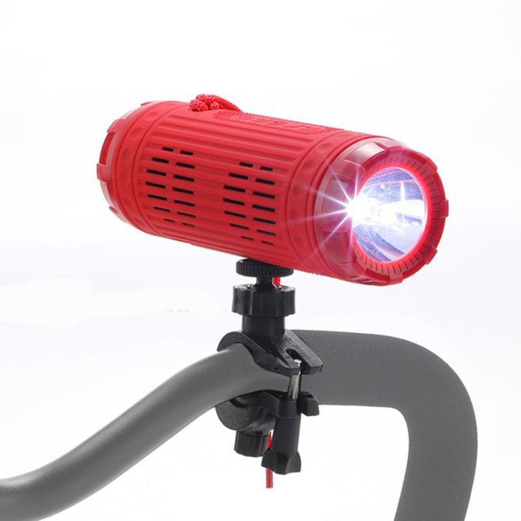 T&G TG312 LED Outdoor Portable Multifunctional Wireless Bluetooth Speaker(Red) - HoMEdemic™ 