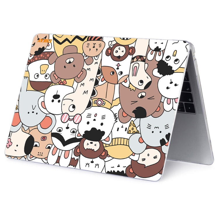 For MacBook Air 13.3 inch A1932 / A2179 / A2337 ENKAY Animal Series Pattern Laotop Protective Crystal Case(Animals No.1) - HoMEdemic™ 