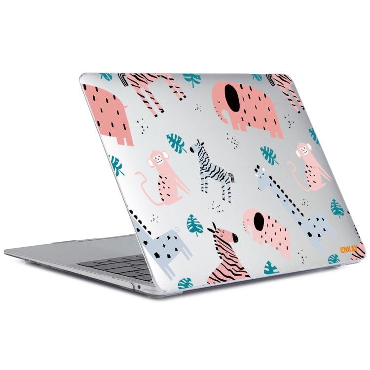 For MacBook Air 13.3 inch A1932 / A2179 / A2337 ENKAY Animal Series Pattern Laotop Protective Crystal Case(Animals No.2) - HoMEdemic™ 