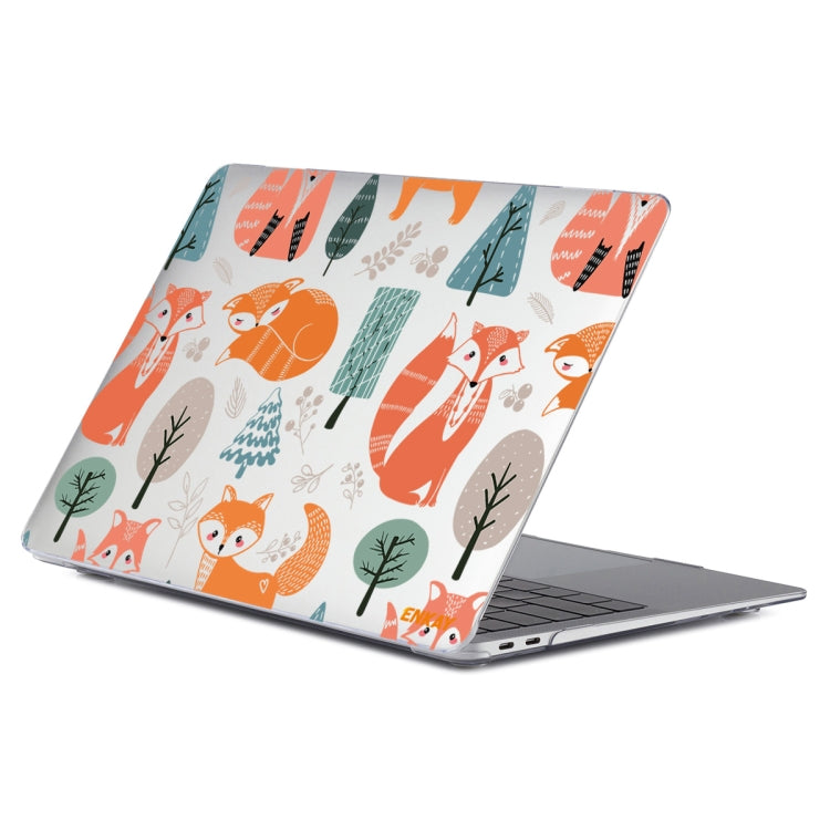 For MacBook Air 13.3 inch A1932 / A2179 / A2337 ENKAY Animal Series Pattern Laotop Protective Crystal Case(Fox) - HoMEdemic™ 
