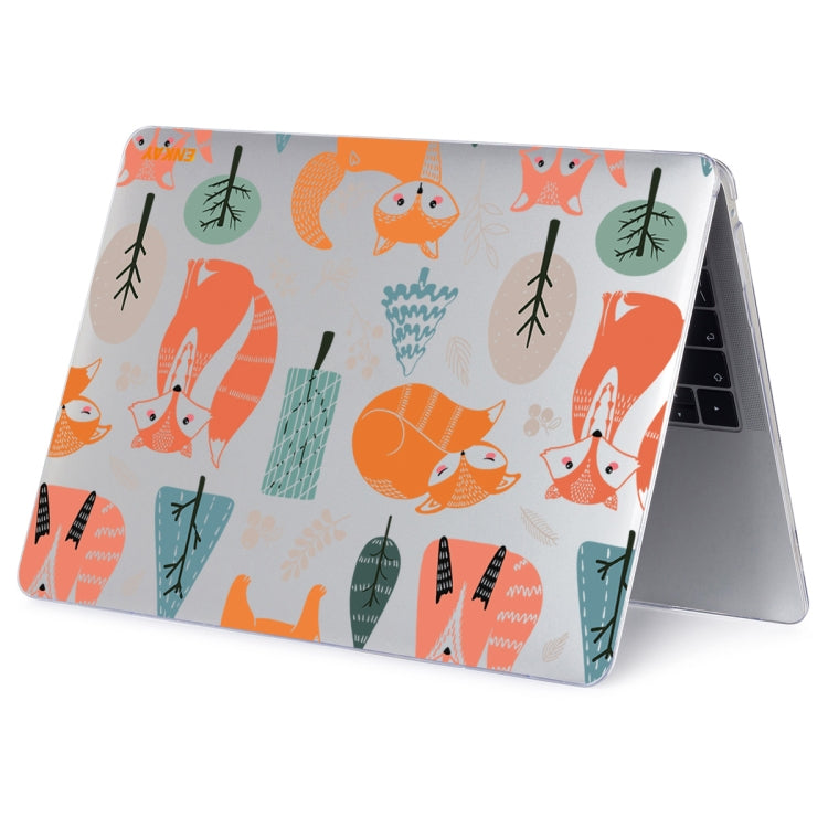 For MacBook Air 13.3 inch A1932 / A2179 / A2337 ENKAY Animal Series Pattern Laotop Protective Crystal Case(Fox) - HoMEdemic™ 