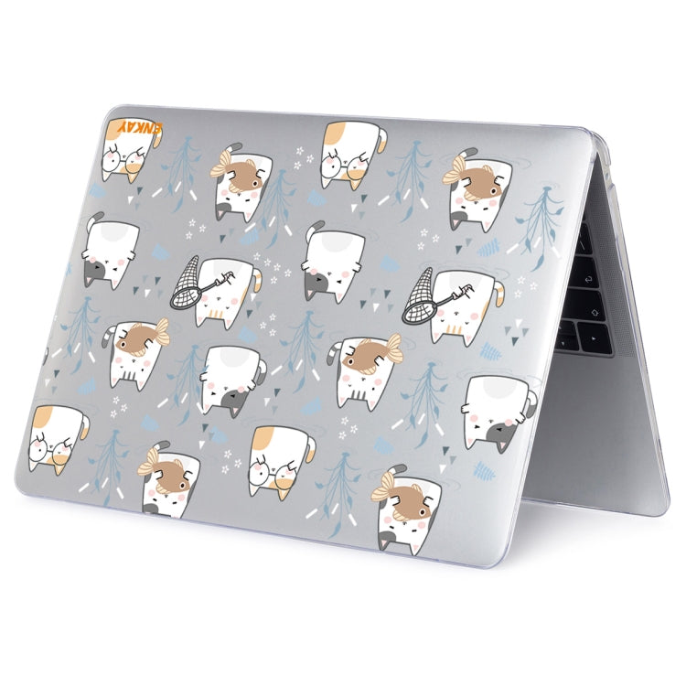 For MacBook Air 13.3 inch A1932 / A2179 / A2337 ENKAY Animal Series Pattern Laotop Protective Crystal Case(Cute Cat) - HoMEdemic™ 