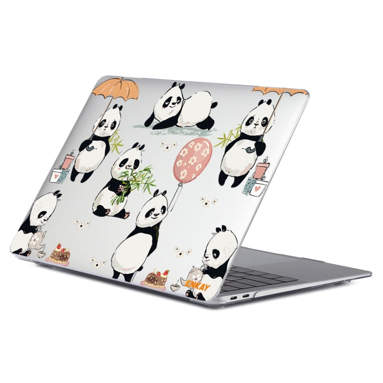 For MacBook Air 13.3 inch A1932 / A2179 / A2337 ENKAY Animal Series Pattern Laotop Protective Crystal Case(Panda) - HoMEdemic™ 