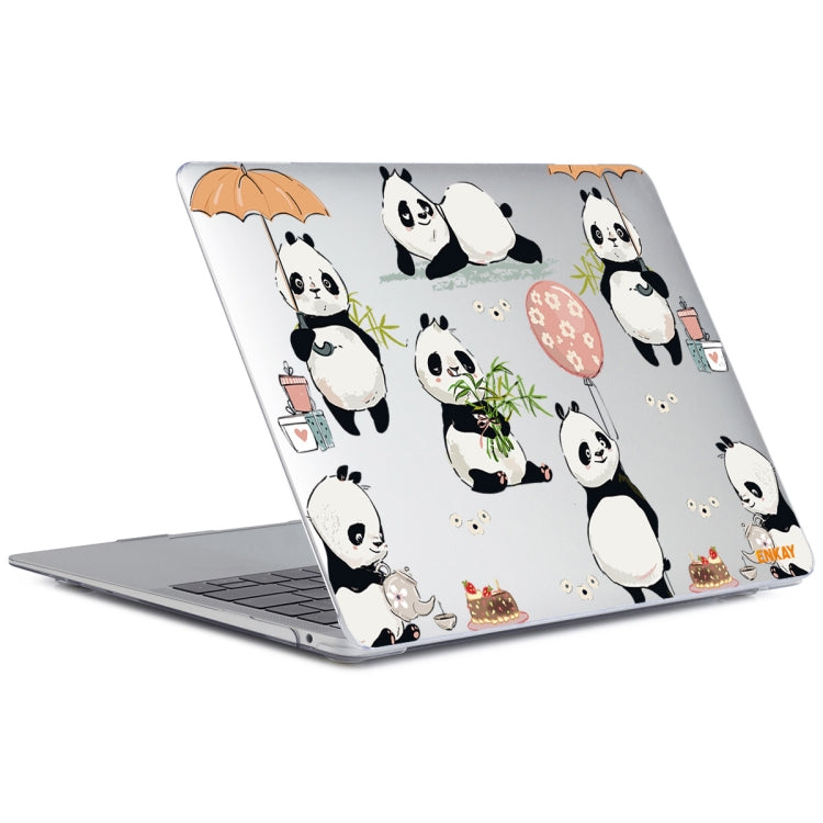 For MacBook Air 13.3 inch A1932 / A2179 / A2337 ENKAY Animal Series Pattern Laotop Protective Crystal Case(Panda) - HoMEdemic™ 
