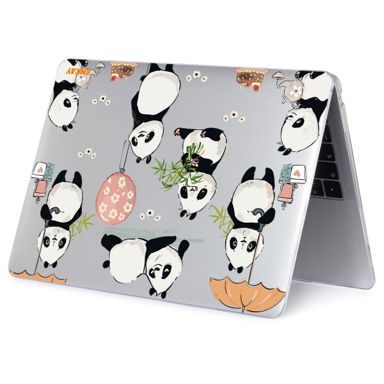 For MacBook Air 13.3 inch A1932 / A2179 / A2337 ENKAY Animal Series Pattern Laotop Protective Crystal Case(Panda) - HoMEdemic™ 