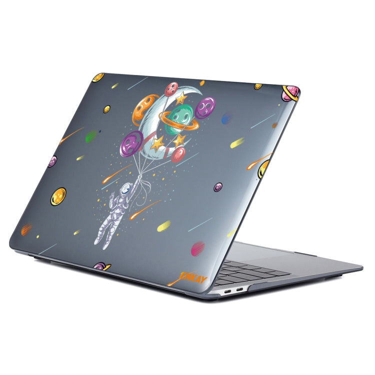 For MacBook Air 13.3 inch A1932 / A2179 / A2337 ENKAY Star Series Pattern Laotop Protective Crystal Case(Balloon Astronaut) - HoMEdemic™ 