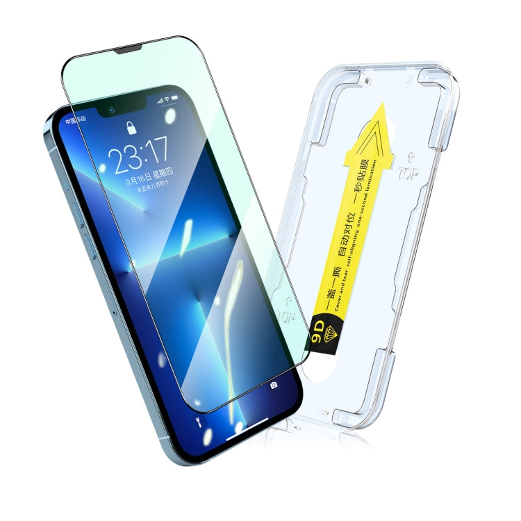 For iPhone 13 mini ENKAY Quick Stick Eye-protection Tempered Glass Film - HoMEdemic™ 