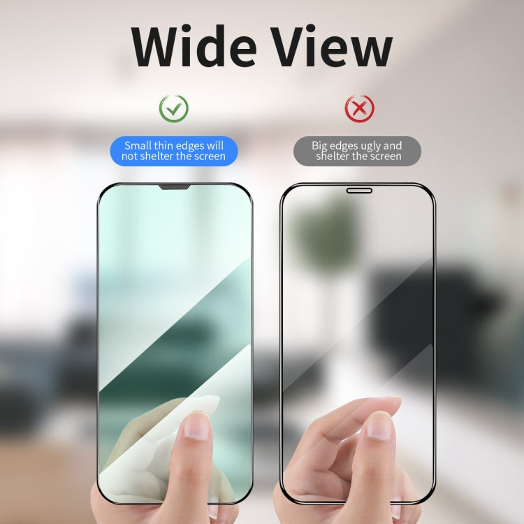 For iPhone 13 mini ENKAY Quick Stick Eye-protection Tempered Glass Film - HoMEdemic™ 