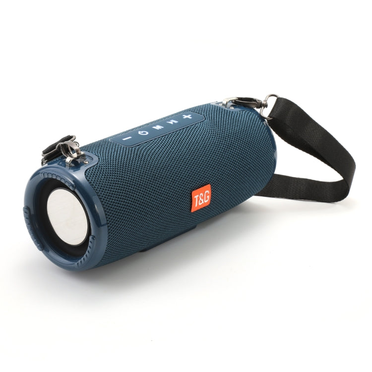 T&G TG324 High Power Waterproof Portable Bluetooth Speaker Support FM / TF Card(Blue) - HoMEdemic™ 