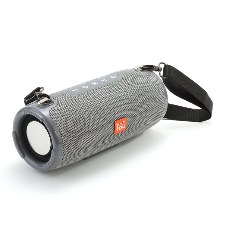 T&G TG324 High Power Waterproof Portable Bluetooth Speaker Support FM / TF Card(Gray) - HoMEdemic™ 