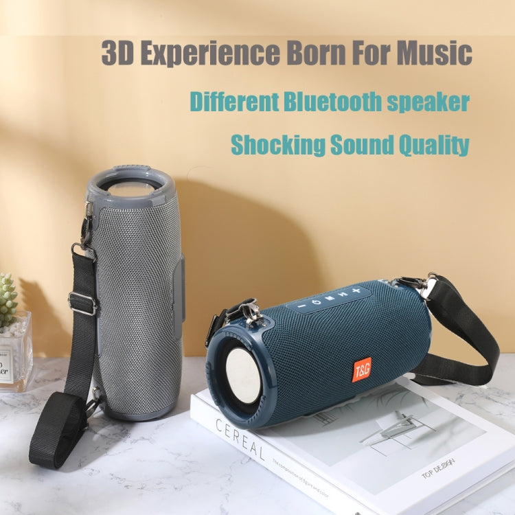 T&G TG324 High Power Waterproof Portable Bluetooth Speaker Support FM / TF Card(Gray) - HoMEdemic™ 