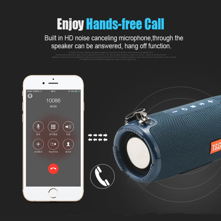 T&G TG324 High Power Waterproof Portable Bluetooth Speaker Support FM / TF Card(Red) - HoMEdemic™ 