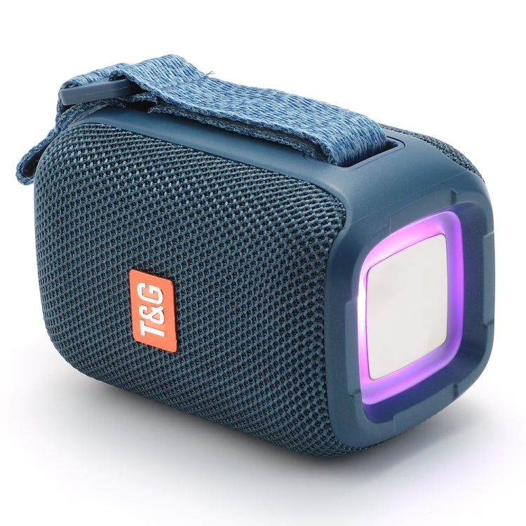 T&G TG339 RGB Light 5W Waterproof Portable Bluetooth Speaker(Blue) - HoMEdemic™ 