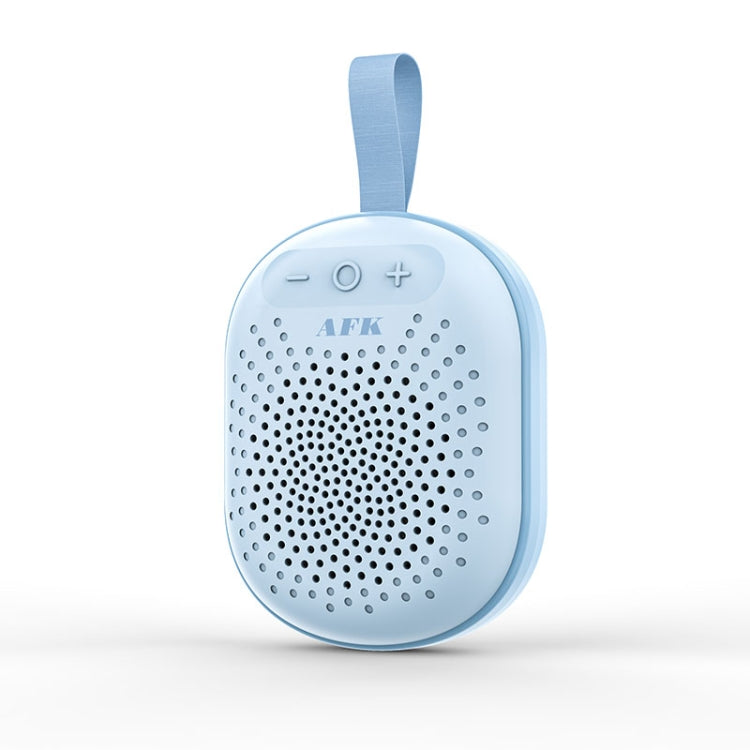 AEC BT513 RGB Light Waterproof Portable Bluetooth Speaker Support FM / TF Card(Sky Blue) - HoMEdemic™ 
