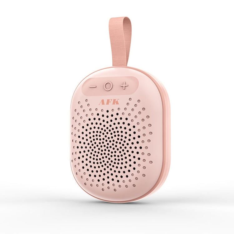 AEC BT513 RGB Light Waterproof Portable Bluetooth Speaker Support FM / TF Card(Moran Pink) - HoMEdemic™ 