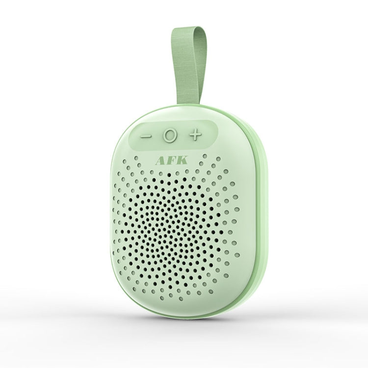 AEC BT513 RGB Light Waterproof Portable Bluetooth Speaker Support FM / TF Card(Light Green) - HoMEdemic™ 