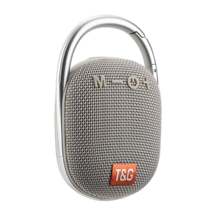 T&G TG321 TWS Portable Wireless Outdoor Mini Speaker with LED Light(Gray) - HoMEdemic™ 