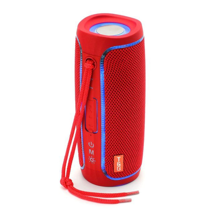 T&G TG288 TWS Portable LED Light Bluetooth Speaker(Red) - HoMEdemic™ 