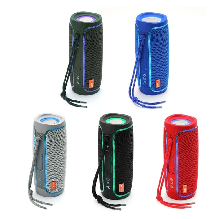 T&G TG288 TWS Portable LED Light Bluetooth Speaker(Red) - HoMEdemic™ 