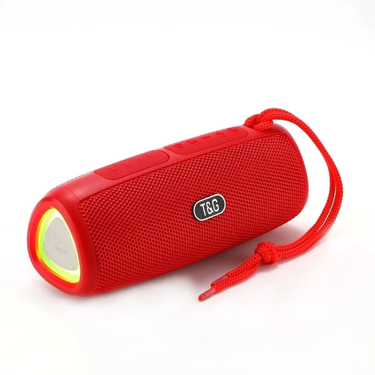 T&G TG344 Portable LED Light TWS Wireless Bluetooth Speaker(Red) - HoMEdemic™ 