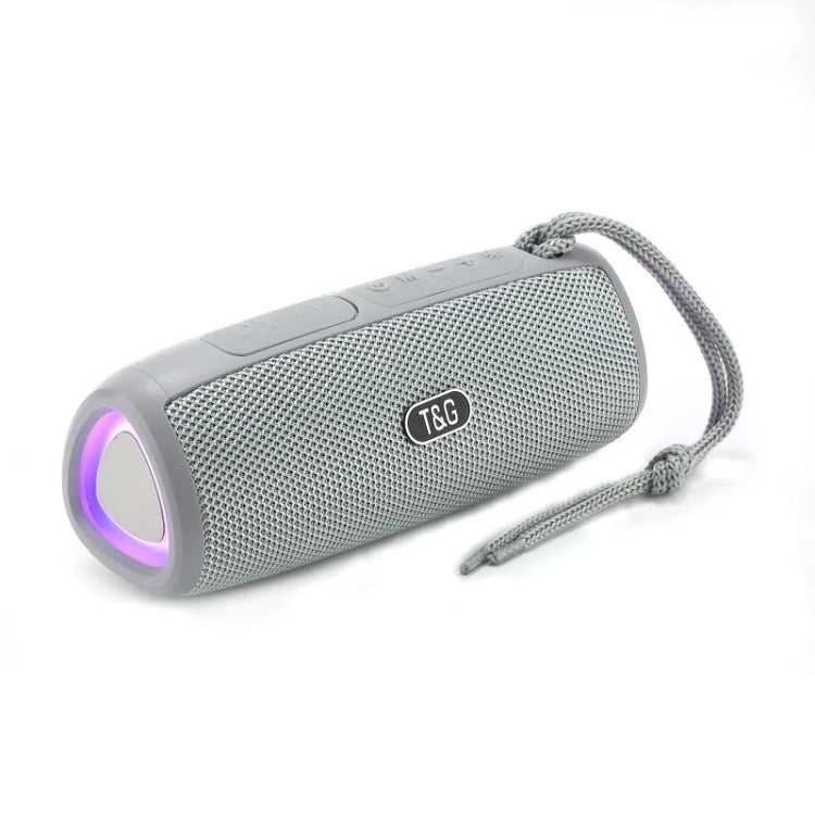 T&G TG344 Portable LED Light TWS Wireless Bluetooth Speaker(Gray) - HoMEdemic™ 