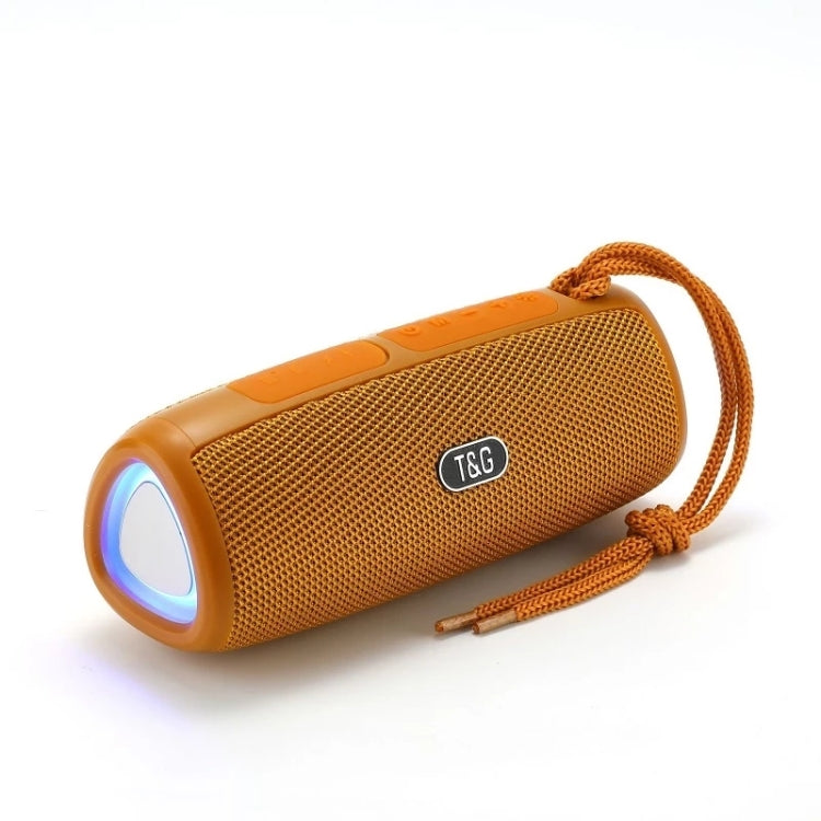 T&G TG344 Portable LED Light TWS Wireless Bluetooth Speaker(Orange) - HoMEdemic™ 