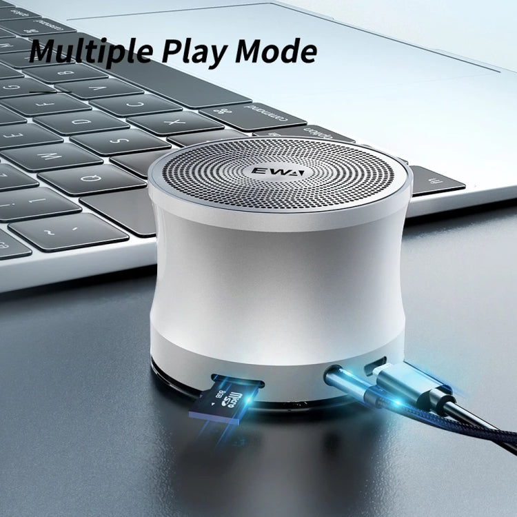 EWA A109+ TWS Stereo Portable Metal Bluetooth Speaker(Blue) - HoMEdemic™ 