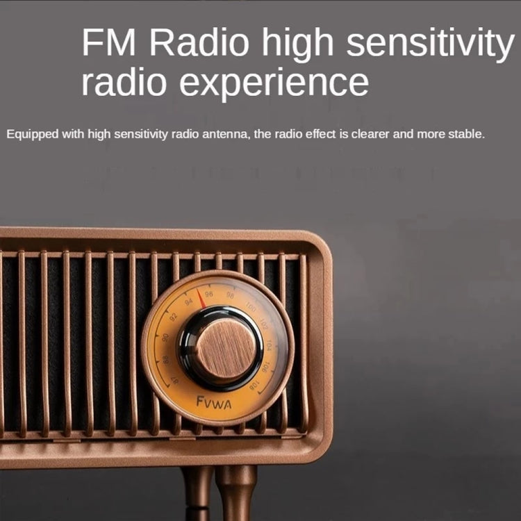 Oneder B9 Retro Indoor Wireless Portable Bluetooth Speaker(Browm) - HoMEdemic™ 
