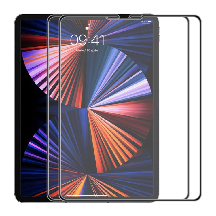 2pcs ENKAY Full Glue Tempered Glass Full Film For iPad Pro 11 2022 / 2021 / 2020 / 2018 / Air 2022 / 2020 10.9 - HoMEdemic™ 