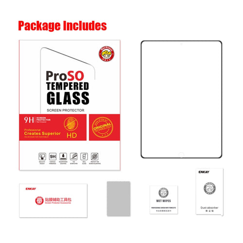 1 PCS ENKAY Hat-Prince Full Glue Tempered Glass Full Film For iPad 10.2 2021 / 2020 / 2019 - HoMEdemic™ 