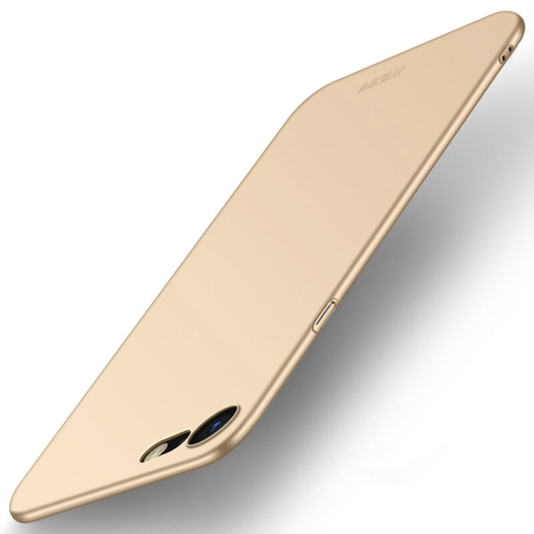 For iPhone SE 2022 / 2020 MOFI Frosted PC Ultra-thin Hard Case(Gold) - HoMEdemic™ 