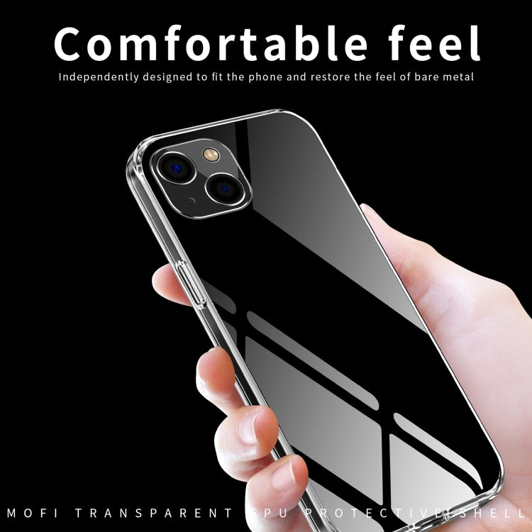 For iPhone 13 MOFI Ming Series Ultra-thin TPU Phone Case(Transparent) - HoMEdemic™ 