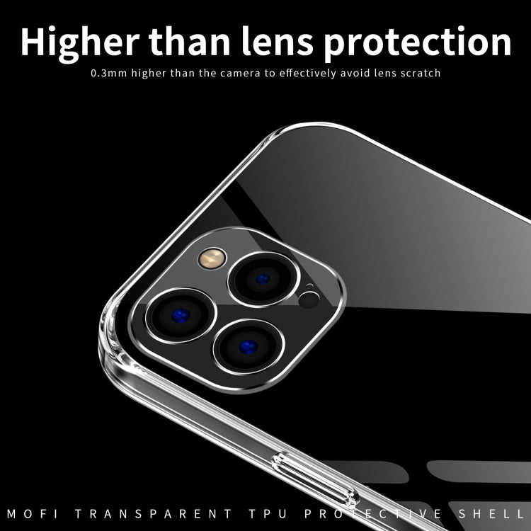For iPhone 13 Pro Max MOFI Ming Series Ultra-thin TPU Phone Case (Transparent) - HoMEdemic™ 
