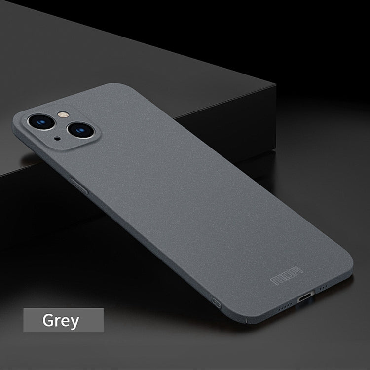 For iPhone 14 MOFI Fandun Series Frosted PC Ultra-thin Phone Case(Gray) - HoMEdemic™ 