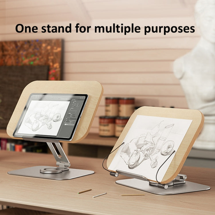 Boneruy R02 360 Degree Rotating Laptop Stand Read Book Holder - HoMEdemic™ 