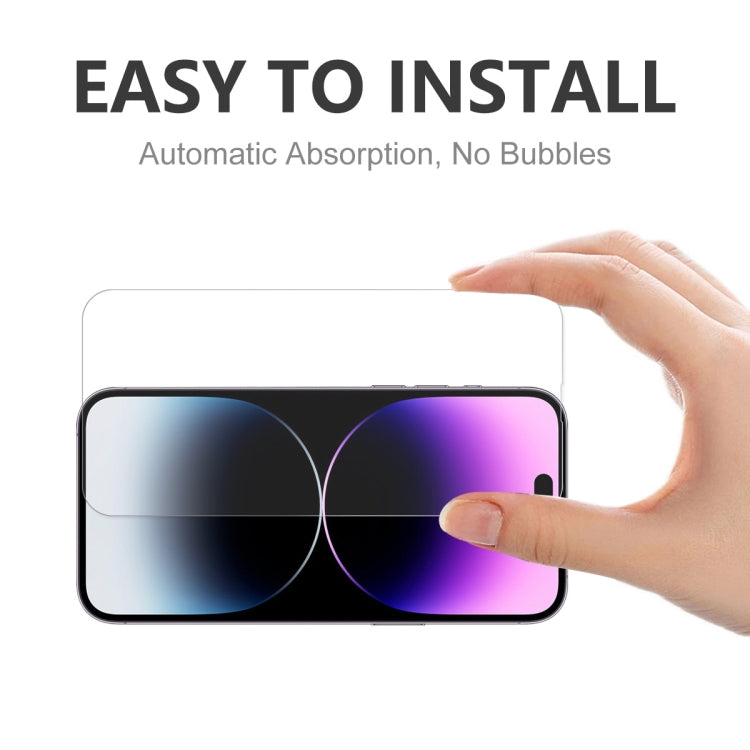 For iPhone 14 Pro Max 10pcs ENKAY 0.26mm 9H 2.5D Tempered Glass Film - HoMEdemic™ 