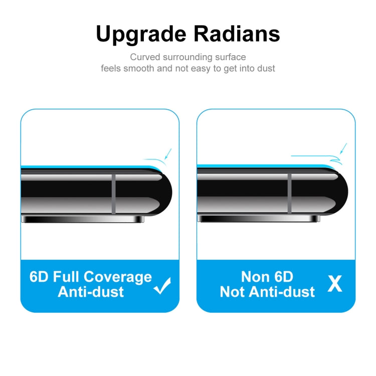 For iPhone 14 Pro Max 2pcs ENKAY 6D Full Glue Tempered Glass Full Film - HoMEdemic™ 