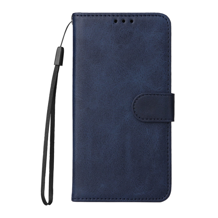 For iPhone 14 JSM Calf Texture Leather Phone Case (Blue) - HoMEdemic™ 